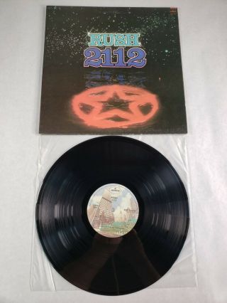 Rush 2112 Vinyl Lp Record Mercury Polygram Records 1976 Usa Srm - 1 - 1079 Gatefold