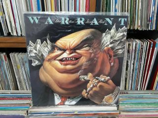 Warrant - Dirty Rotten Filthy Stinking Rich Korea Lp.  Rare,  Lp