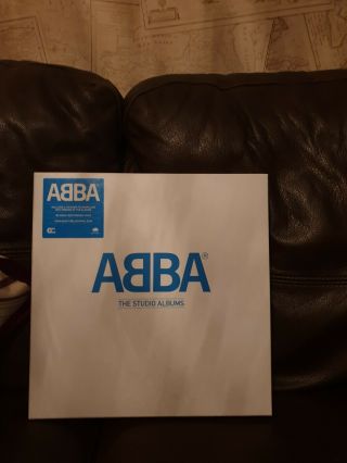Abba ‎– The Studio Albums (2014) 8 X 180g Vinyl Lp Box Set