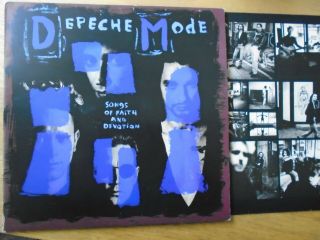 Depeche Mode Songs Of Faith And Devotion Uk Vinyl Lp Stumm106 1993 Ex Dmm Press