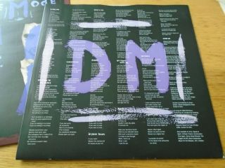 DEPECHE MODE SONGS OF FAITH AND DEVOTION UK VINYL LP STUMM106 1993 EX DMM PRESS 4
