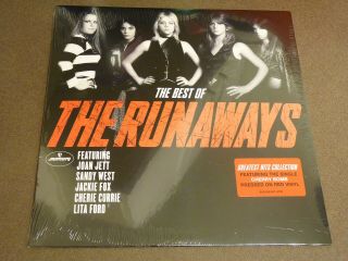 The Runaways The Best Of Limited Edition 12 " Colored Vinyl (red) Brand New/sealed
