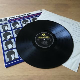 The Beatles Hard Days Night Complete 1964 Uk 1st Press Mono Lp Ex,