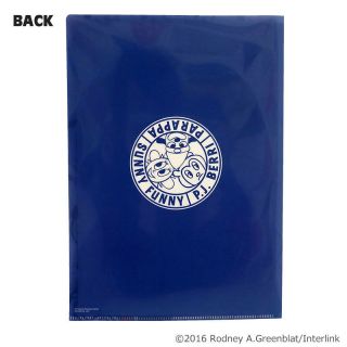 PaRappa The Rapper A4 Clear File Folder - Official Japan Rodney Greenbelt 2