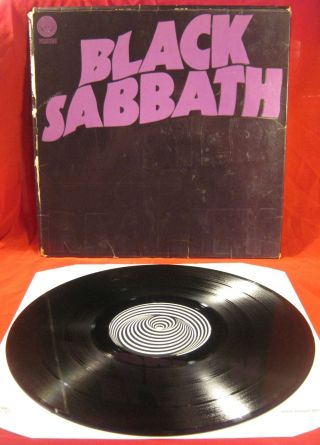 Black Sabbath - Master Of Reality Lp.  Rare 12 " Vinyl Vertigo Swirl Uk 1971