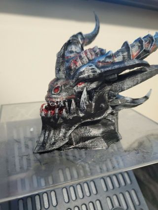World Of Warcraft Deathwing Bust 3d Printed Hand Painted And Numbered