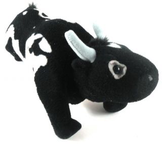 Cash PBR Bull Breyer Stuffed Animal Pro Rodeo Black & White Brahma Bull 4