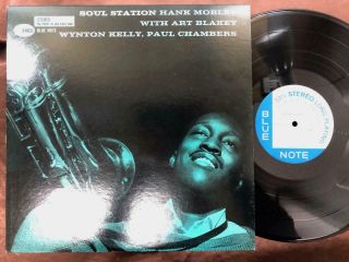 Hank Mobley Soul Station Blue Note Bnst 84031 Stereo Japan Vinyl Lp