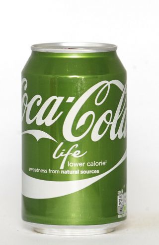 2015 Coca Cola Life Can From The Uk