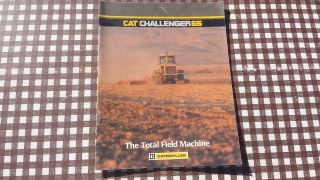 Caterpillar Cat Challenger 65 Tractors Advertising Sales Brochure Booklet