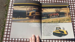 Caterpillar Cat Challenger 65 Tractors Advertising Sales Brochure Booklet 2