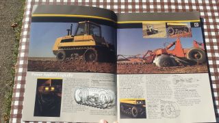 Caterpillar Cat Challenger 65 Tractors Advertising Sales Brochure Booklet 3
