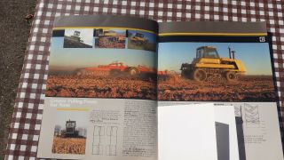 Caterpillar Cat Challenger 65 Tractors Advertising Sales Brochure Booklet 4
