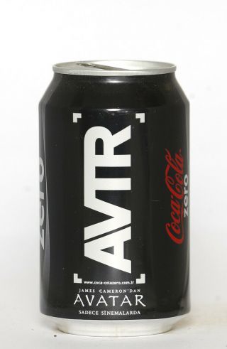 2009 Coca Cola Zero Can From Turkey,  Avtr