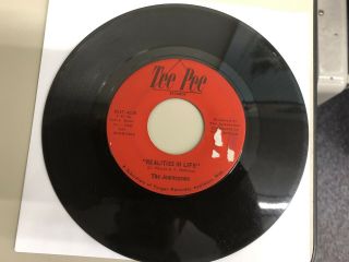 The Journeymen / Better Man Than I / Realities In Life/ Tee Pee 45rpm Wi Garage