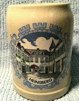 Gerz Heinsberg Stoneware 0.  5 Liter Mug Cup Stein