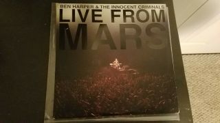 Ben Harper Live From Mars 4 Vinyl Lp Very Rare