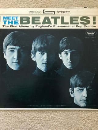 Beatles - Meet The Beatles Lp Stunning Early Pressing