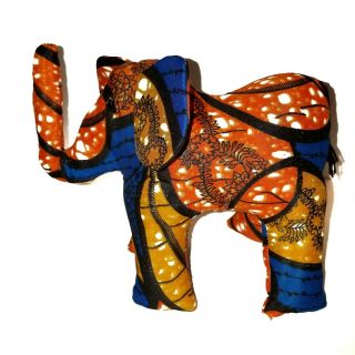 Elephant Cotton Home Decorating Custom Nursery Animal Stuffed Abstract Fabric