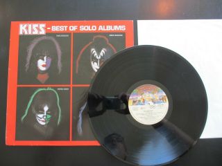 Kiss - Best Of The Solo Albums Lp 1980 German Logo Vinyl Record Rare 2