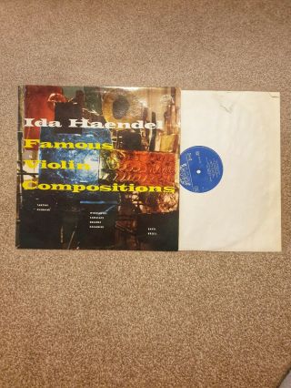 SUA ST 50465 - FAMOUS VIOLIN COMPOSITIONS - IDA HAENDEL VINYL LP RECORD 2