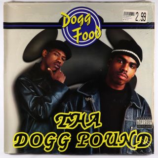 Tha Dogg Pound - Dogg Food 2xlp - Death Row Vg,  Shrink
