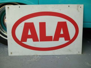 Vintage Ala Gas Station - Garage Service 30 " ×20 " 2 Sided Tin Sign