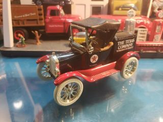 1988 Ertl Texaco 1918 Ford Runabout Coin Bank Die - Cast