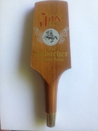 Jax Beer Tap Handle,  Wooden,  Vintage.  9 "