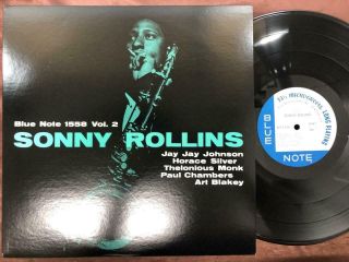 Sonny Rollins Vol.  2 Blue Note Bn 1558 Mono Japan Vinyl Lp