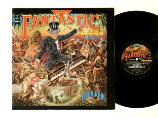 Elton John – Captain Fantastic And The Brown Dirt Cowboy W/booklets & Poster