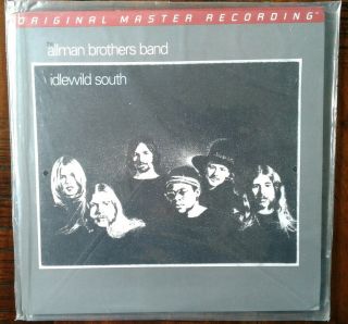 The Allman Brothers Band Idlewild South Factory Mfsl 1 - 301 2748 Of 7000