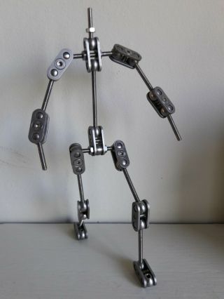 Model Armature kit,  stainless steel for animation,  stop motion or just fun 5