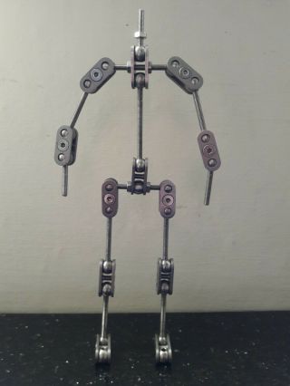 Model Armature kit,  stainless steel for animation,  stop motion or just fun 8