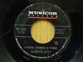 Eartha Kitt Soul 45 There Comes A Time Bw Anyway You Want It Baby Musicor