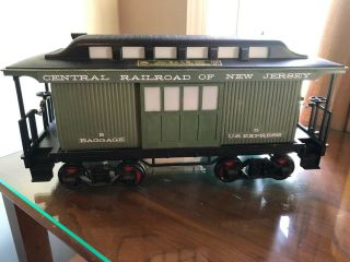 Jim Beam Train Decanter " Passenger Car " In Green,  Seal