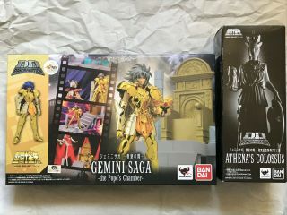 Saint Seiya D.  D.  Panoramation Gemini Saga W/ Athena’s Colossus