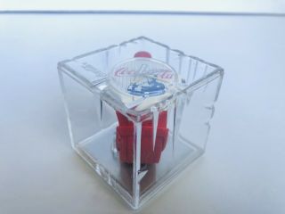 Swatch Watch,  Coca Cola Baseball Watch Vintage 80’s In Cube Case,  Coke Rare