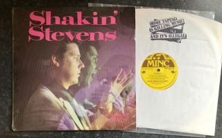 Shakin’ Stevens And The Sunsets Rare South Africa Vinyl Lp “classics” Minc Label