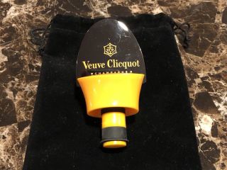 Vcp Veuve Clicquot Yellow Champagne Wine Bottle Stopper