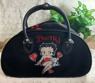 Betty Boop Pinup Girl Dony Corp 2004 Large Satchel Handbag Travel Bag Purse