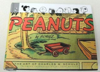 Peanuts The Art Of Charles M Schulz Pantheon 1st Ed Cartoon Autograph Stamped