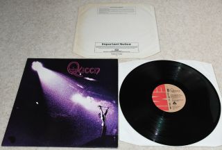 QUEEN 1st RARER EARLY ‘KIP - HUGGYPOO - KISSY’ RUN - OUTS,  UK 1973 EX LP,  GREAT SOUND. 6