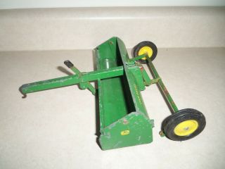 John Deere K 9 Dirt Scraper Ertl Vintage Farm Toy Jd