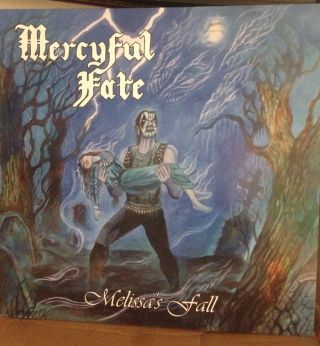 Mercyful Fate Melissas Fall White Dbl Lp King Diamond Judas Priest Iron Maiden