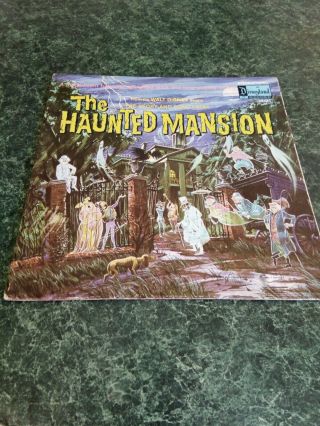 Walt Disney The Haunted Mansion Rare Vinyl Lp ",  Book 3947 Ron Howard