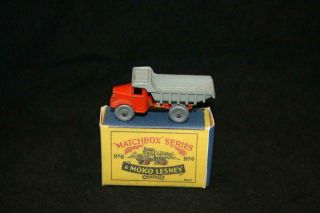 Matchbox Lesney Series Year 1954 Mb6 Quarry Truck In Very Good Cond