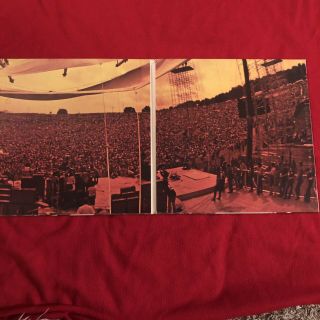 Woodstock 3 LP White Label Promo MEGA RARE The Who,  Jimi Hendrix,  Janis Joplin 6