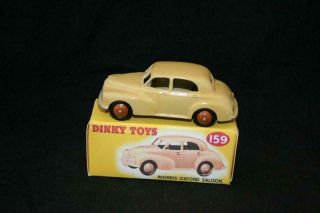 Dinky Toys Meccano Eng Year 1954 Numbered 159 Rare Morris Oxford In Vgood Cond