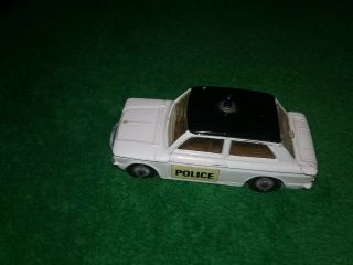 Vintage Corgi Sunbeam Imp Diecast Police Car Lhd Gr Britain